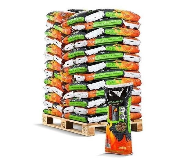 Plospan Bio Houtpellets 14 kg zakken of per pallet te koop, Minder dan 3 m³, Ophalen