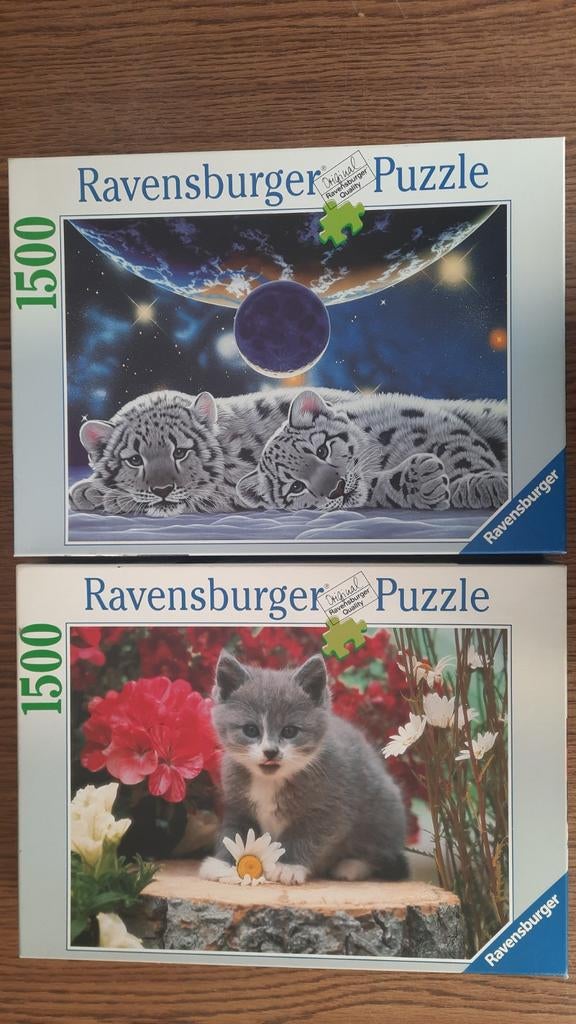 Ravensburger puzzel, Ophalen of Verzenden, 500 t/m 1500 stukjes, Zo goed als nieuw, Legpuzzel