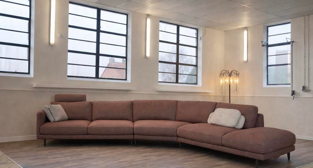 Leolux Pode Tweak hoek- lounge bank NIEUW €8500,-!, Huis en Inrichting, Banken | Bankstellen, Ophalen, Nieuw, Vierpersoons of meer
