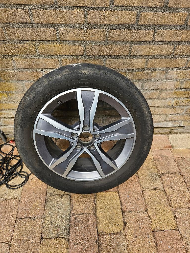 Aluminium velgen (orginele Mercedes) past ook op VAG en BMW, Ophalen, Gebruikt