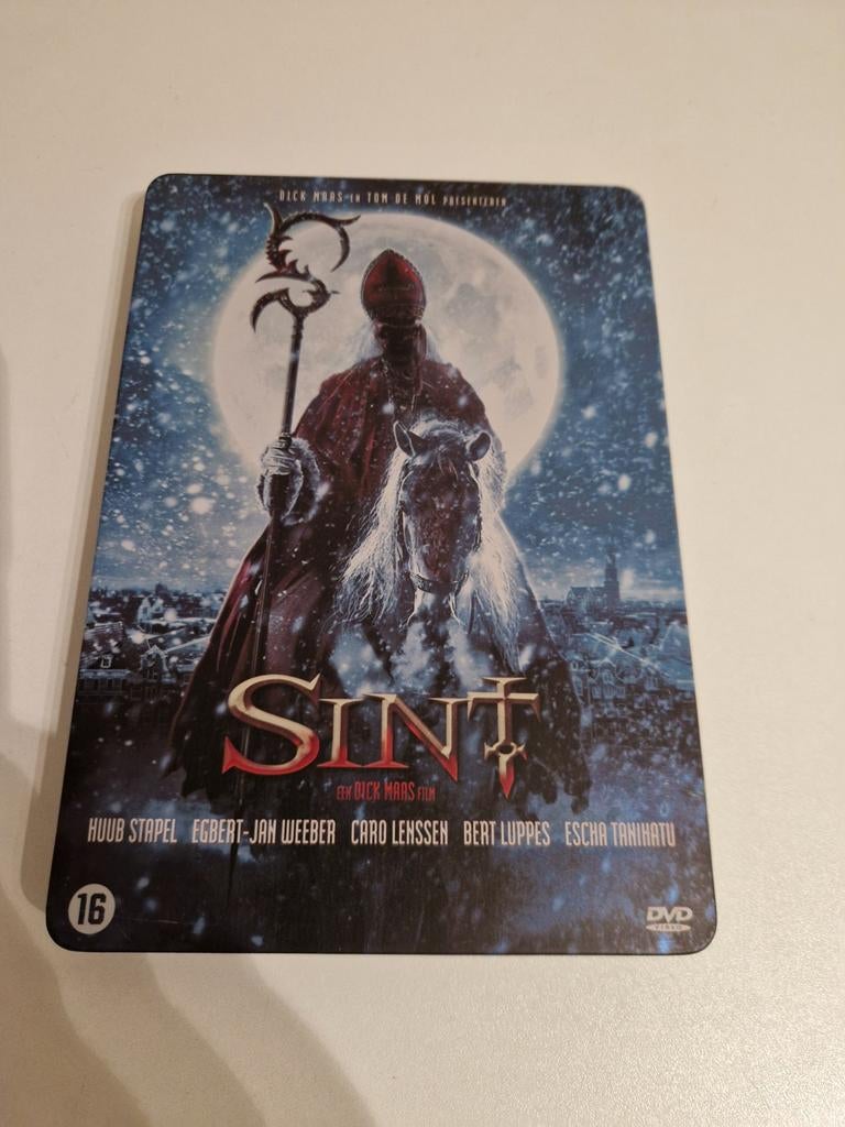 Sint dvd dick maas limited edition steel box, Cd's en Dvd's, Alle leeftijden, Verzenden, Zo goed als nieuw, Overige genres
