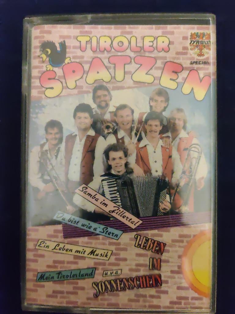 Tiroler Spatzen CASSETTE, Cd's en Dvd's, Gebruikt, Overige genres, 1 bandje, Ophalen of Verzenden