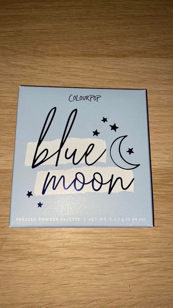 Colourpop - blue moon palette, Ophalen of Verzenden, Zo goed als nieuw