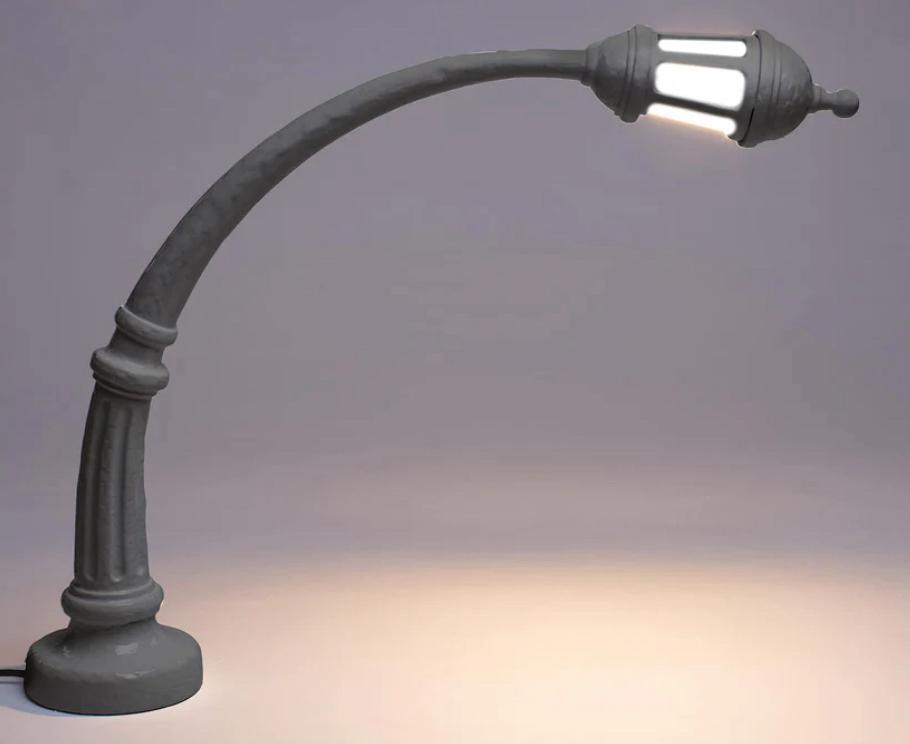 Seletti Studio Job Sidonia bureaulamp grijs Nieuw, Ophalen of Verzenden, Nieuw, Kunststof, 50 tot 75 cm