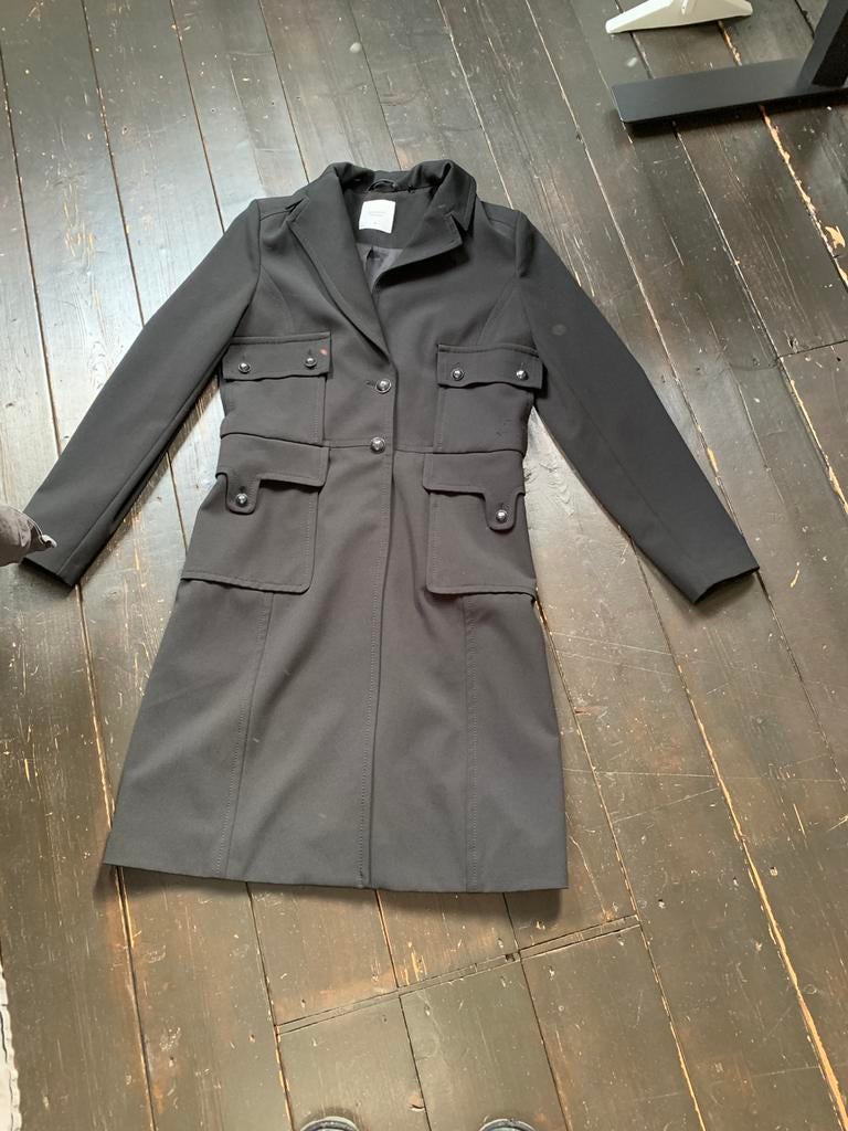 Getailleerde jas van Summum maat 38, Kleding | Dames, Ophalen of Verzenden, Zo goed als nieuw, Maat 38/40 (M), Zwart