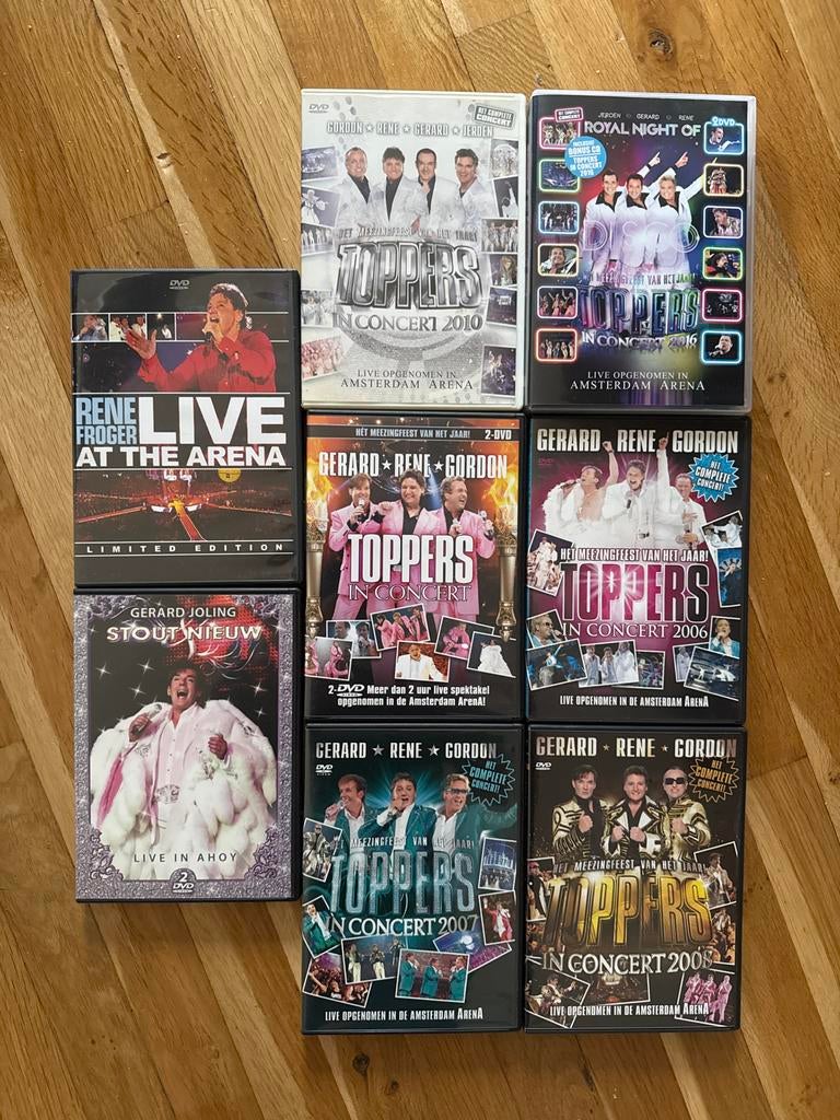 Toppers DVD Collectie, Alle leeftijden, Boxset, Muziek en Concerten, Ophalen of Verzenden