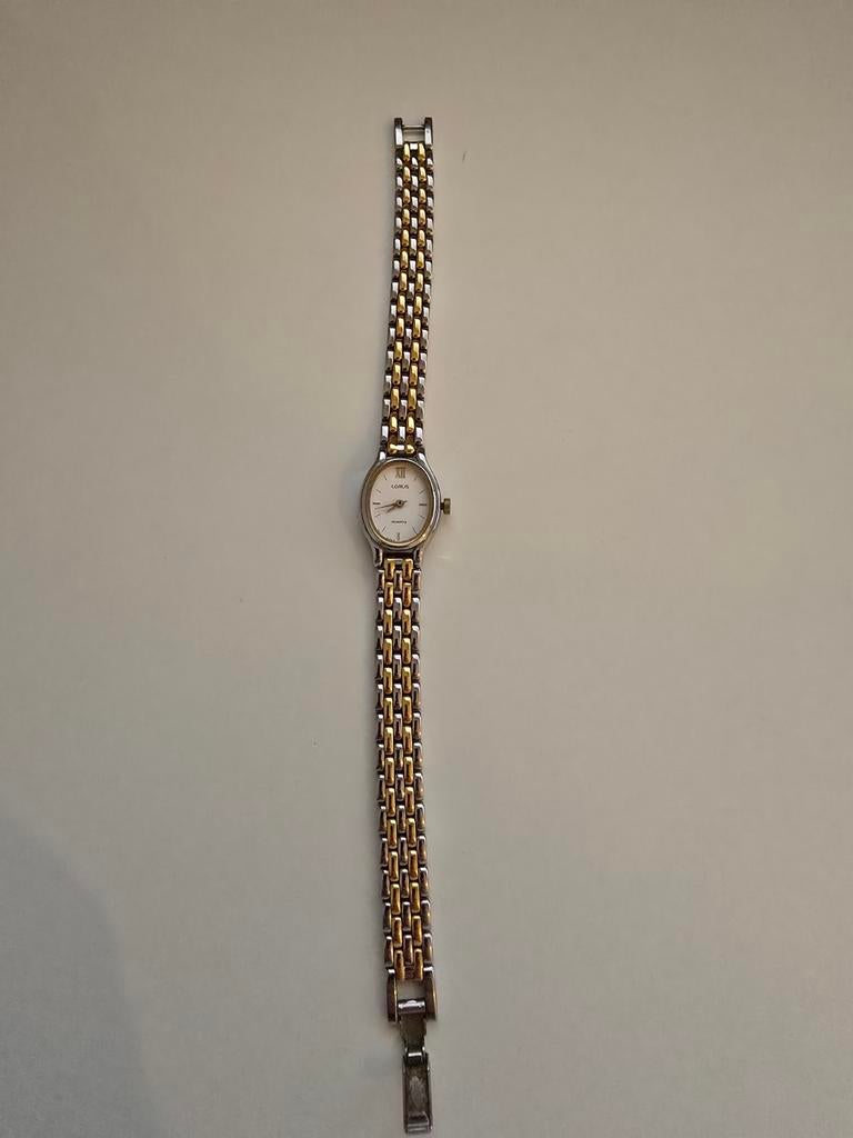 Lorus Quartz (Seiko) Dameshorloge v810 serie, Sieraden, Tassen en Uiterlijk, Horloges | Dames, Overige merken, Staal, Gebruikt
