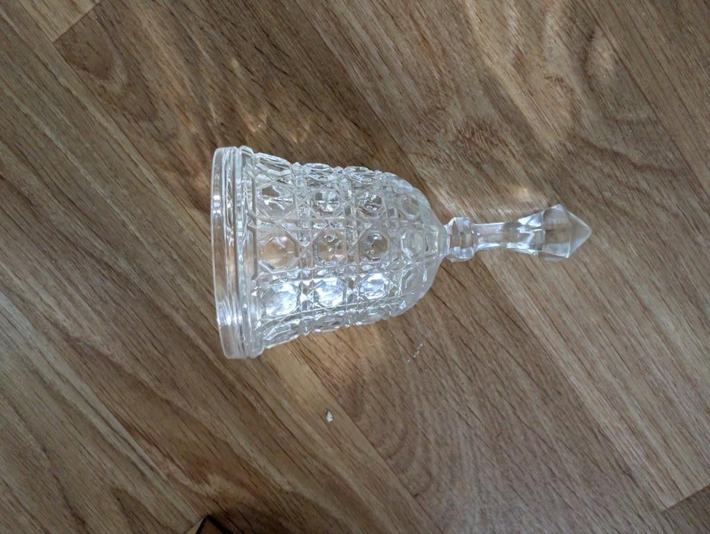 Kristal belletje bel, Antiek en Kunst, Antiek | Glas en Kristal, Ophalen
