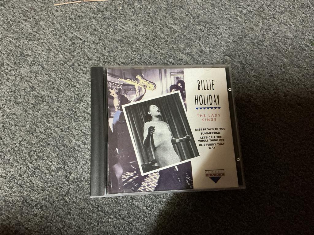 Billie Holiday - The Lady Sings CD, Cd's en Dvd's, Ophalen of Verzenden, 1940 tot 1960, Zo goed als nieuw, Jazz