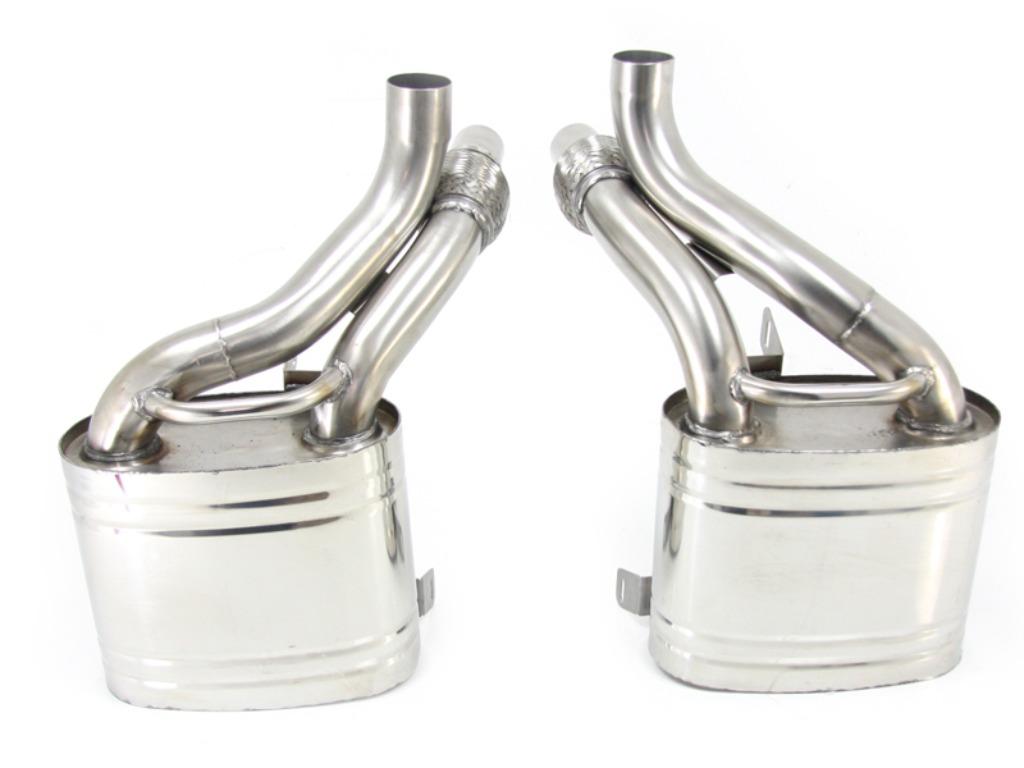 Sport uitlaat Exhaust FOR PORSCHE 997 PAIR, Auto-onderdelen, Uitlaatsystemen, Verzenden, Porsche