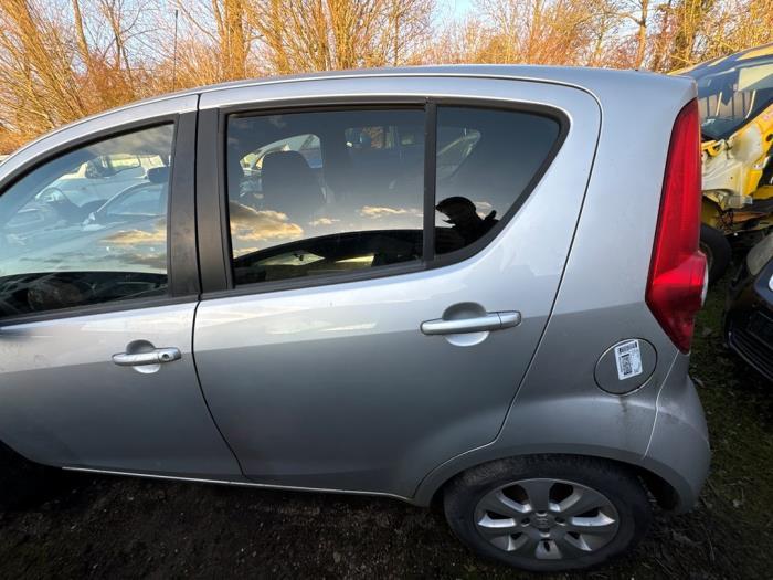 Portier 4Deurs links-achter van een Opel Agila (GBZ), Gebruikt, -, Deur, -