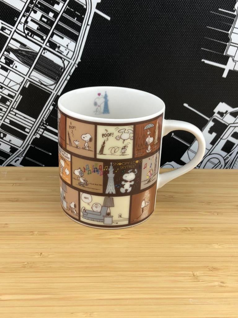 NIEUW Exclusieve Snoopy Loves Tokyo Skytree Mok Beker Beker, Ophalen of Verzenden, Nieuw, Tv, Gebruiksvoorwerp