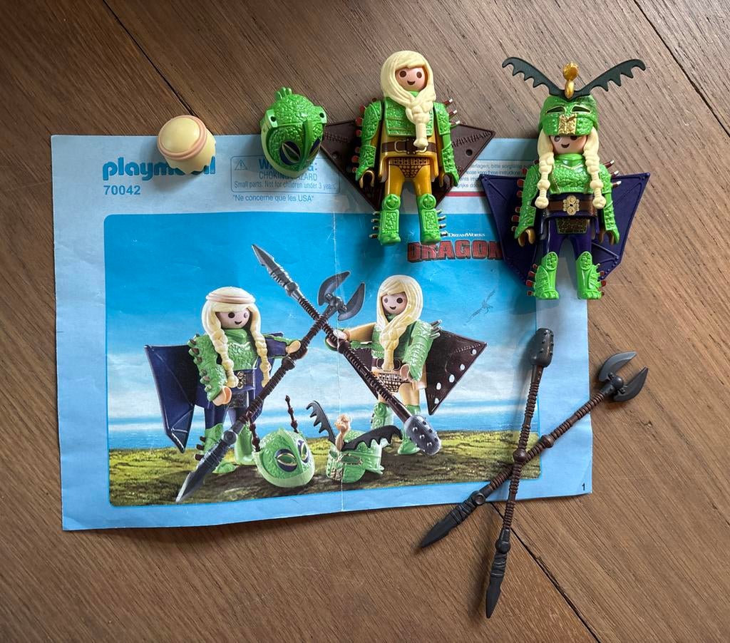 Playmobil How to Train Your Dragon Set 70042, Ophalen of Verzenden, Zo goed als nieuw, Complete set