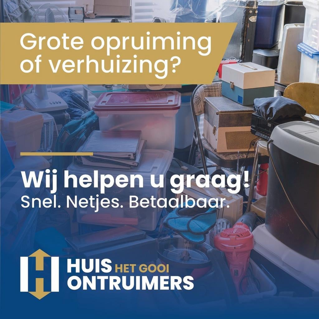 Ontruimingen-verhuizingen-transport-boedelinkoop, Diensten en Vakmensen, Verhuizers en Opslag, Bedrijfsverhuizingen, Verhuizen binnen Nederland