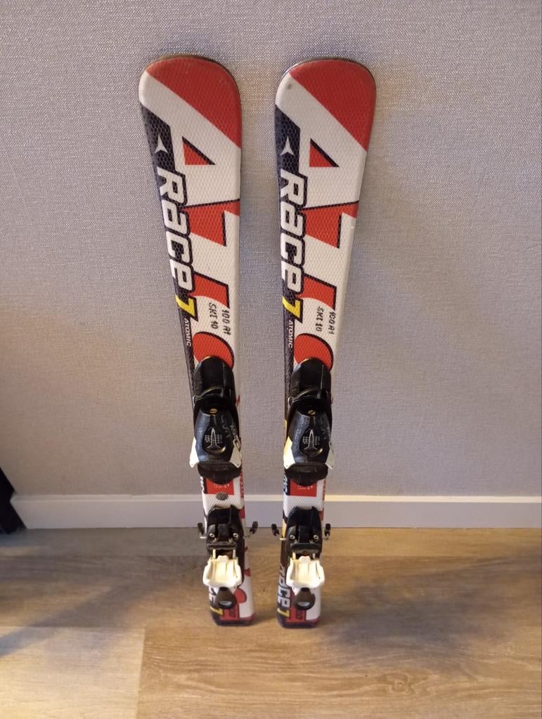 Atomic Race Kinderski 100cm - Gewaxt!, Sport en Fitness, Skiën en Langlaufen, Gebruikt, 100 tot 140 cm, Ophalen of Verzenden, Carve