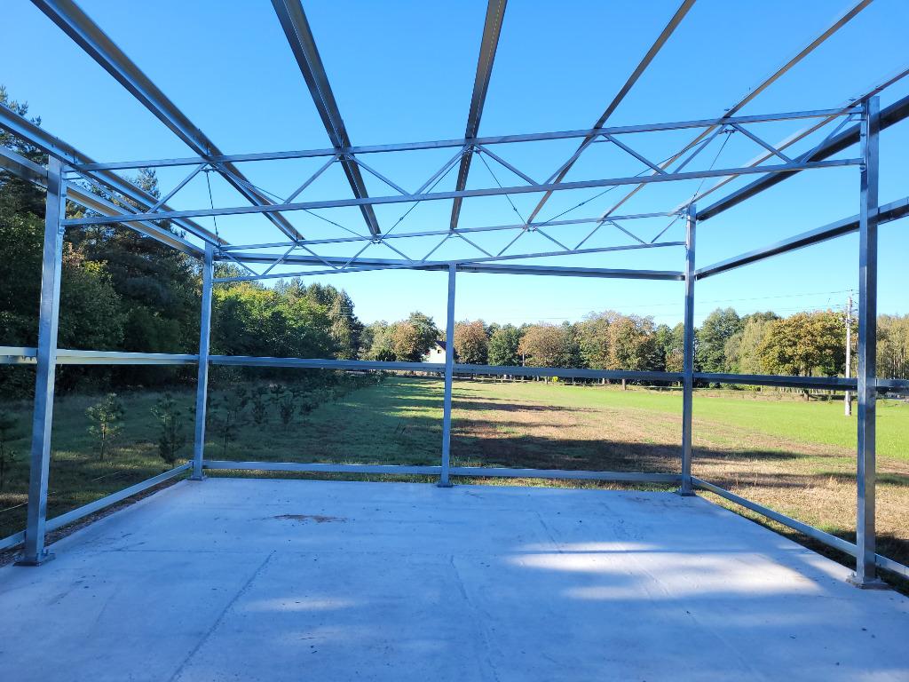 Gegalvaniseerde staal constructie 7x16 [112m2], Ophalen, Nieuw, IJzer