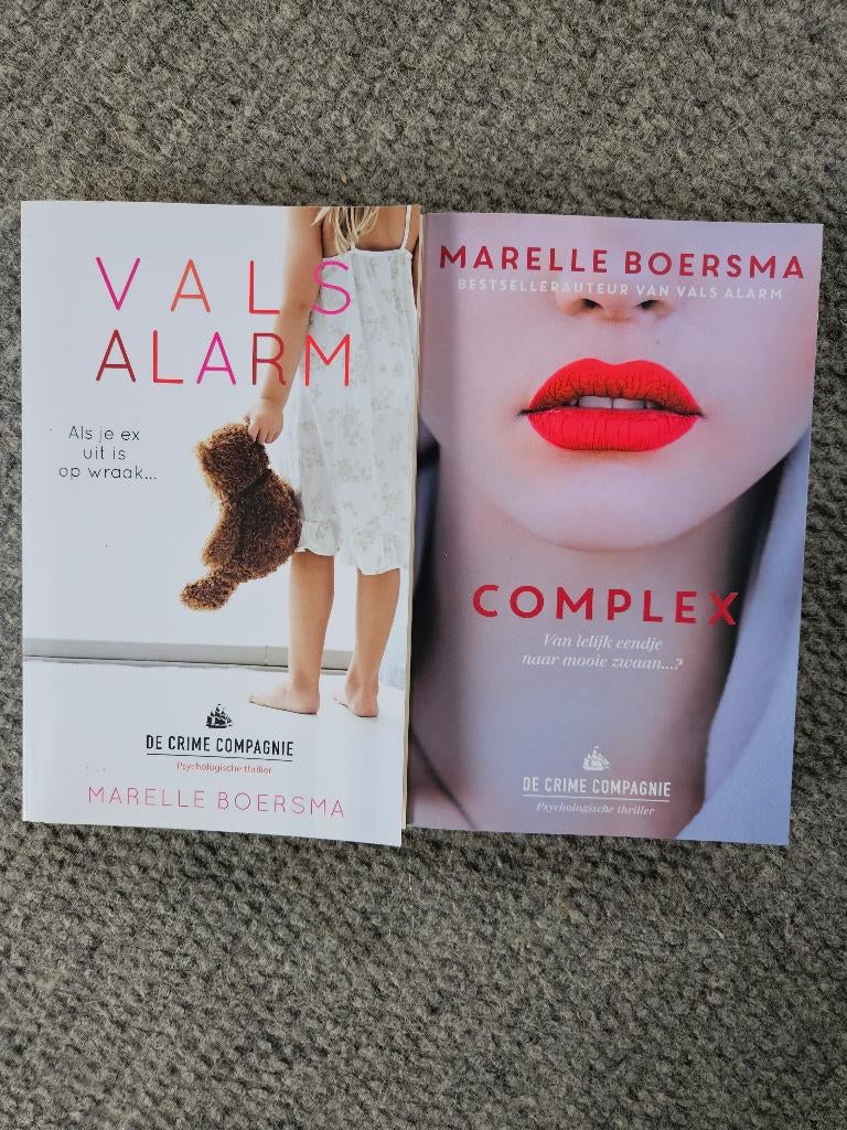 Marelle Boersma, vals alarm en complex, Boeken, Verzenden, Zo goed als nieuw, Marelle Boersma