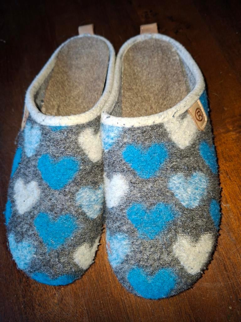 Rohde Pantoffels Maat 40 - Uitneembare Zool €8, Rohde, Ophalen of Verzenden, Gedragen, Pantoffels of Sloffen
