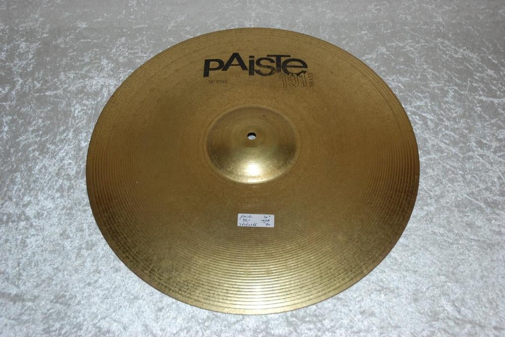 Paiste 101 ride bekken 1978gr 20 inch  <26260366>, Gebruikt, ., Drums of Percussie, Ophalen of Verzenden
