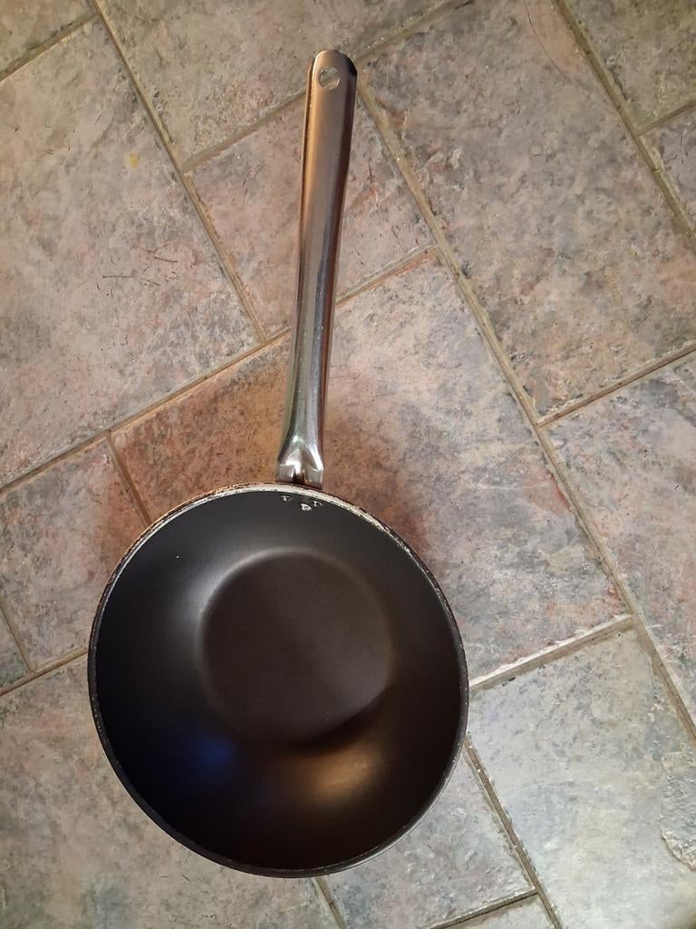 Wok Pan TGFF X-tra, Huis en Inrichting, Keuken | Potten en Pannen, Koekenpan of Braadpan, Aluminium, Ophalen of Verzenden