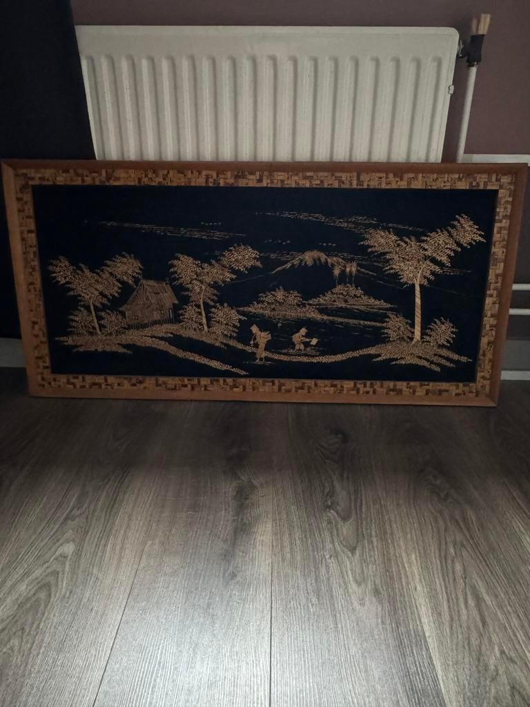 Bali Schilderij, Antiek en Kunst, Kunst | Schilderijen | Klassiek, Ophalen