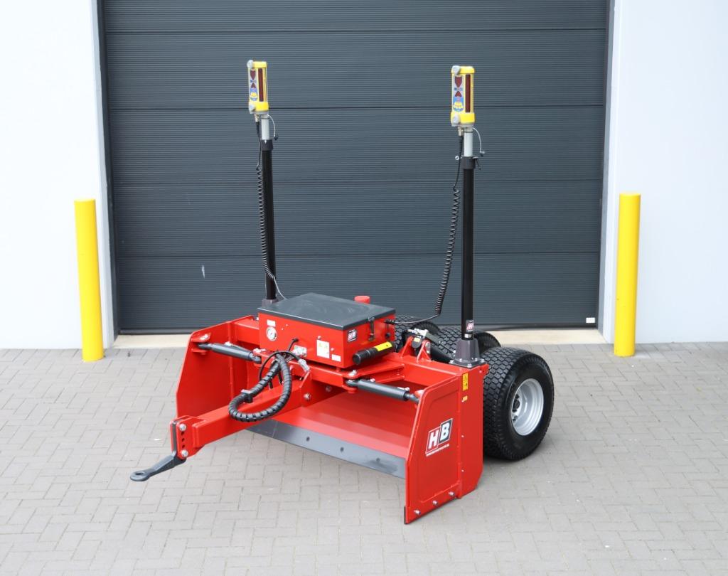 Kilverbak met 2D laserbesturing, Ophalen, Grondbewerking