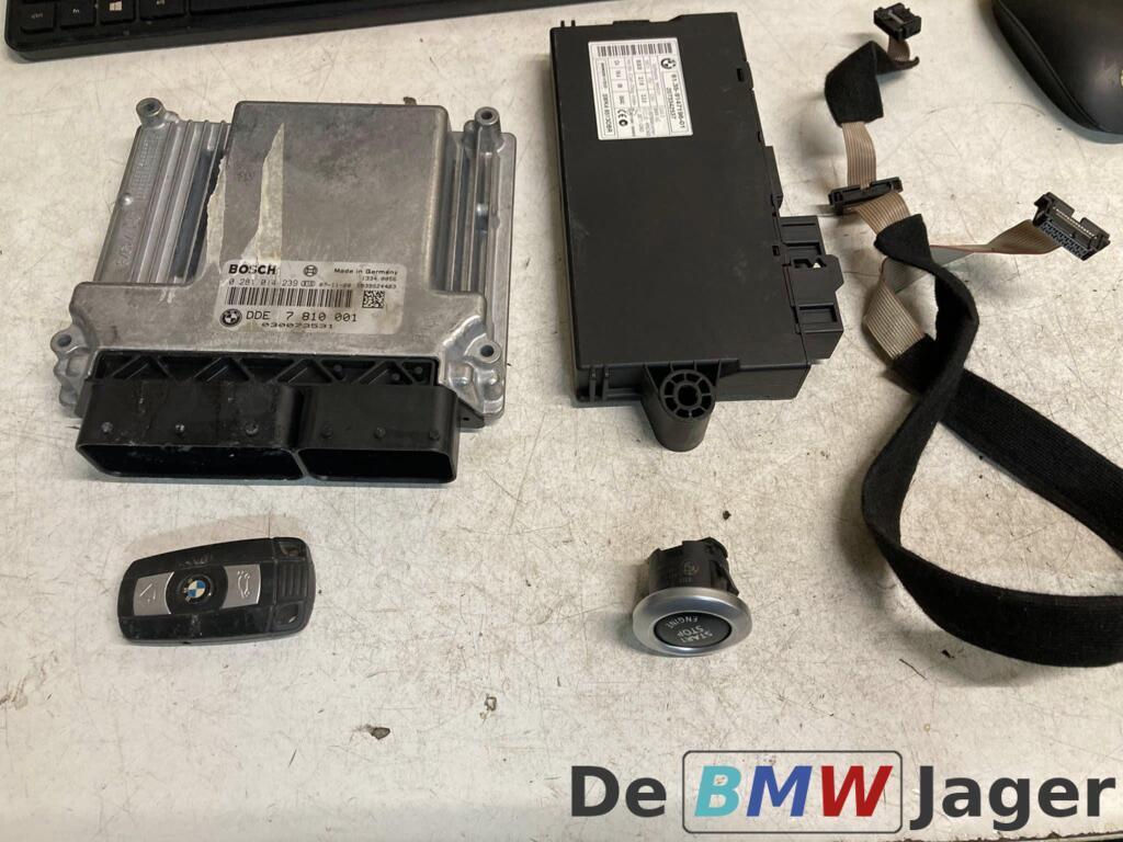 DDE + CAS-module + Sleutel BMW E90 E91 7810001 N47N2, Auto-onderdelen, Elektronica en Kabels, Gebruikt, Ophalen of Verzenden, BMW