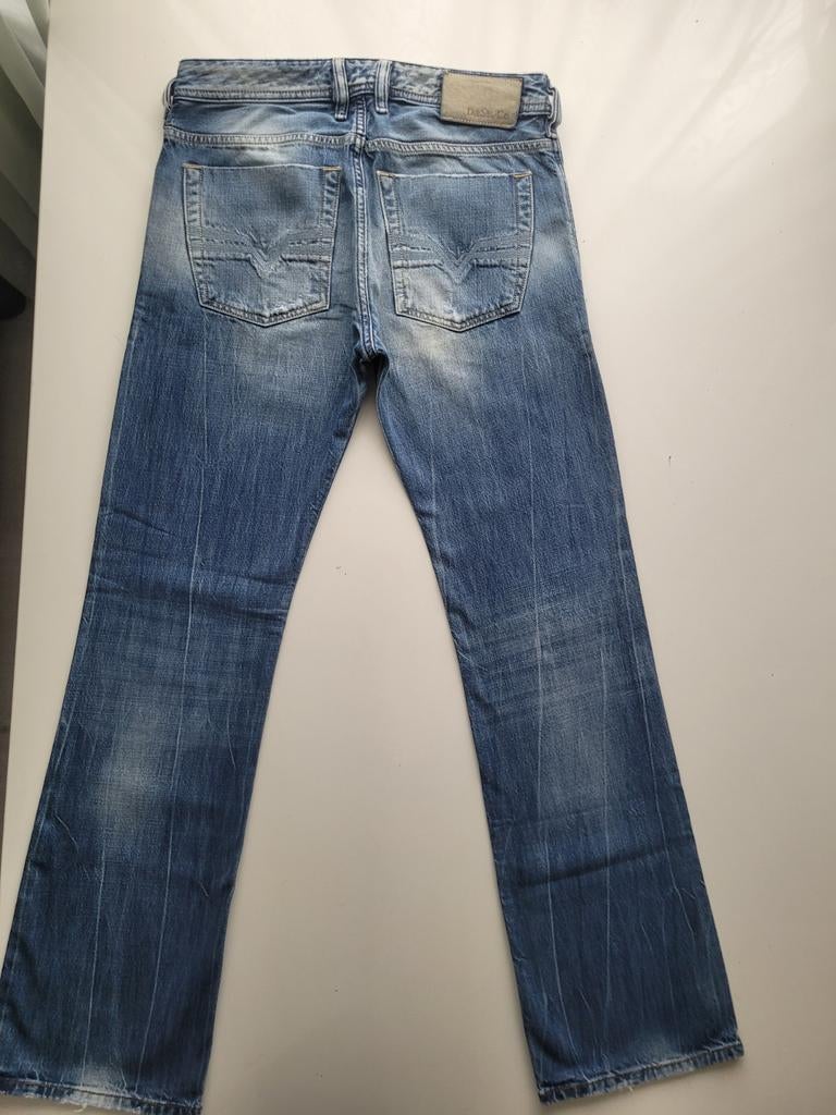 CLASSIC DIESEL ZATINY BOOTCUT DESTROY JEANS SIZE 29/32!!, Kleding | Heren, Spijkerbroeken en Jeans, Diesel, Blauw, W32 (confectie 46) of kleiner