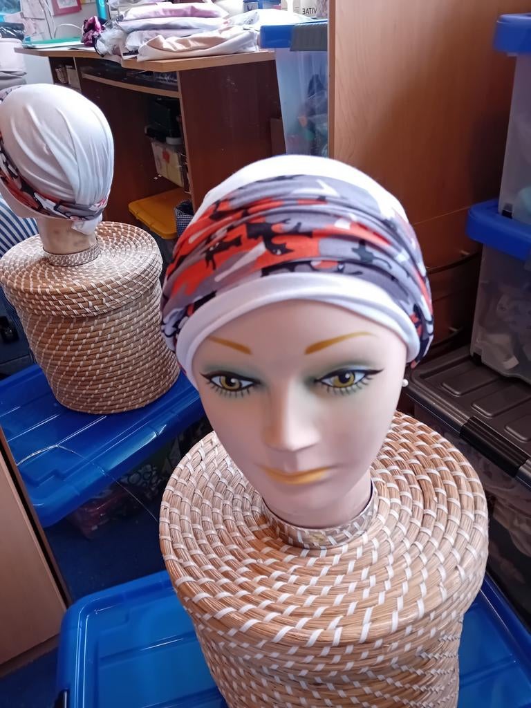 Buff chemo, Ophalen of Verzenden, Zo goed als nieuw, Sjaal