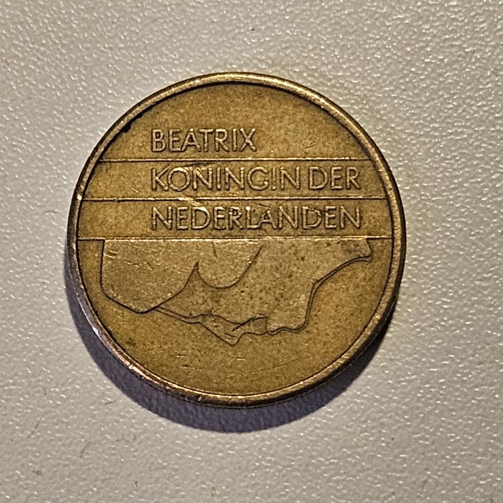 Munt 5 Gulden 1988 Beatrix, Ophalen of Verzenden, Koningin Beatrix, 5 gulden, Losse munt