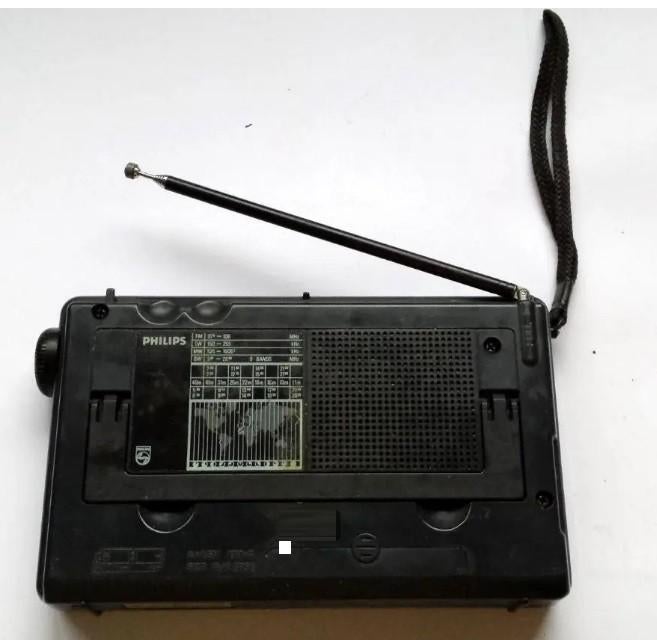 Retro Vintage Transistor Philips Radio, Ophalen of Verzenden