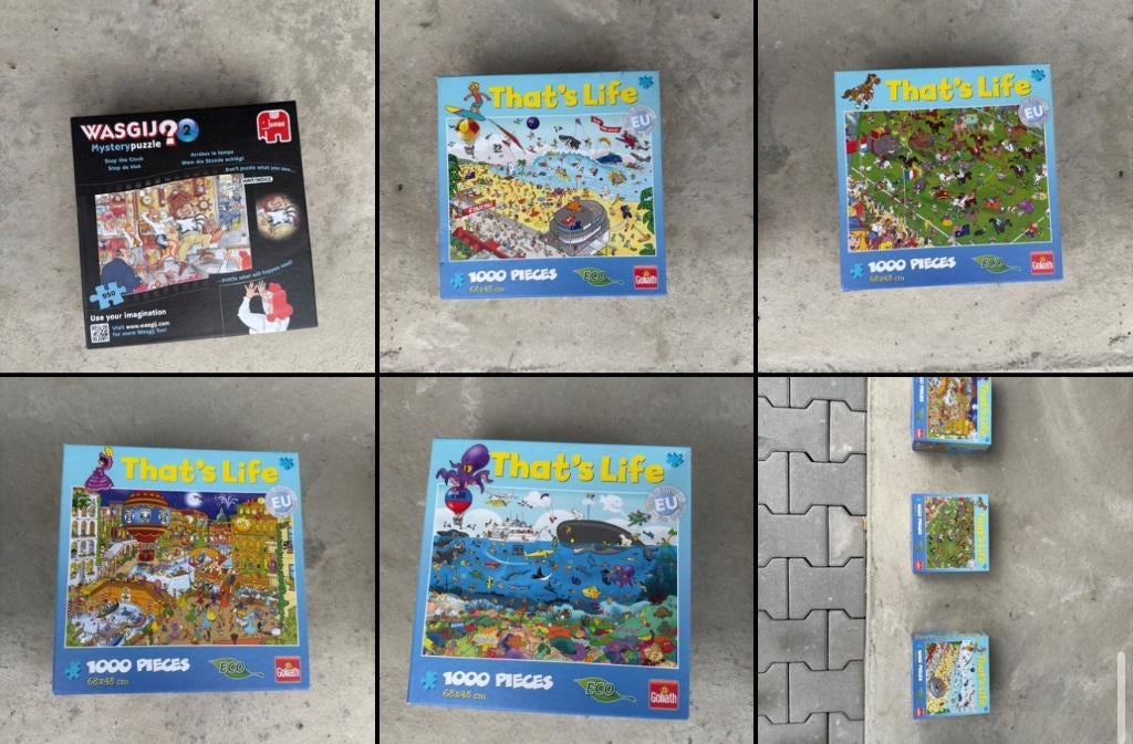 186 1000+ puzzels, verzamelaar/opkoper gezocht, Ophalen of Verzenden, Meer dan 1500 stukjes, Zo goed als nieuw, Legpuzzel