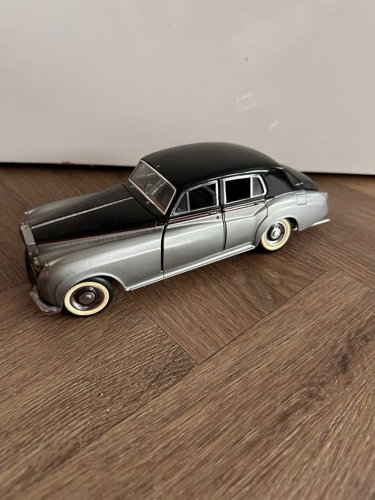 Franklin Mint Rolls-Royce Silver Cloud 1955 (1:24), Ophalen of Verzenden, Gebruikt, Auto, Overige merken