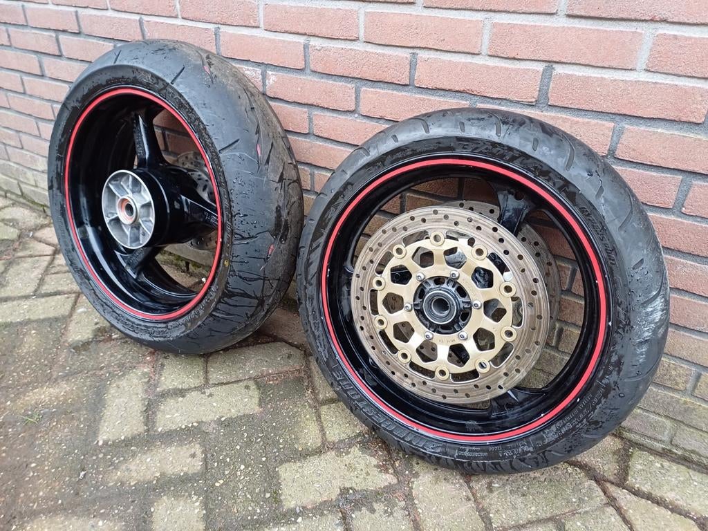 Set wielen CBR1000 RR Fireblade SC57 2004-2007, Motoren, Ophalen