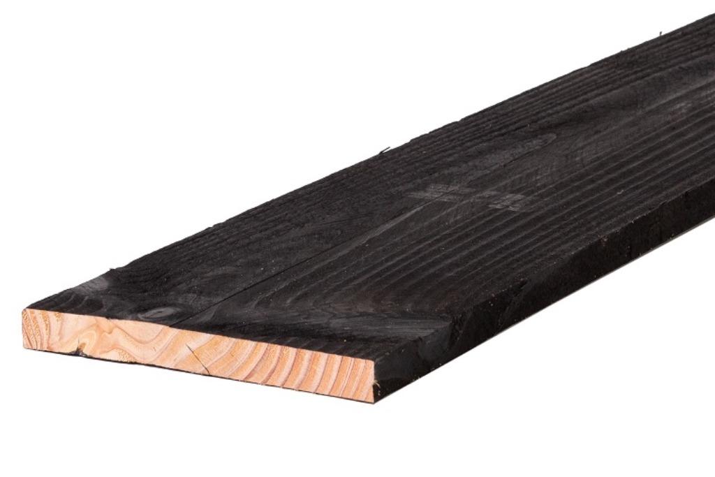 Douglas | Planken | Zwart | 20x195mm | Tuinplank | Schutting