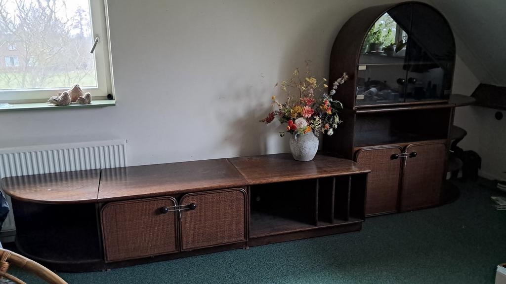 Te koop: Vintage wandmeubel, Ophalen
