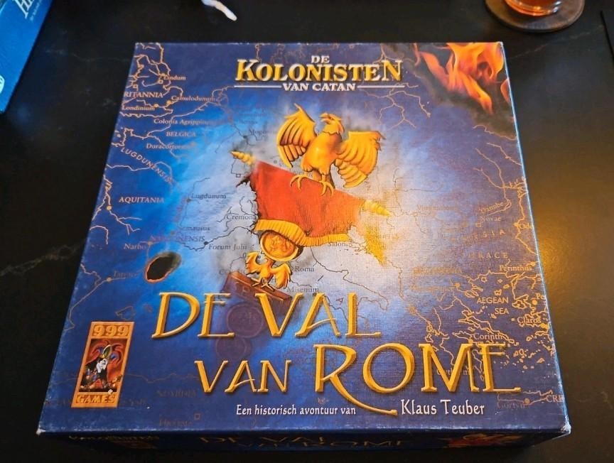 Kolonisten van Catan: De Val van Rome, Drie of vier spelers, Ophalen of Verzenden, Gebruikt, 999 Games