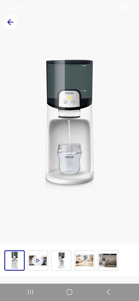 Baby brezza voor warm water voor de fles, Ophalen, Zo goed als nieuw, Overige typen