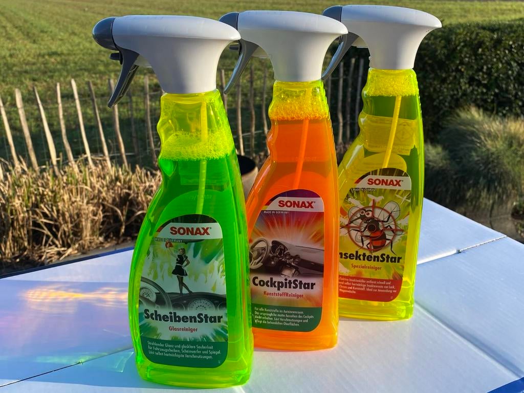 Sonax Spray Auto - 3 stuks voor €10, Auto diversen, Ophalen of Verzenden