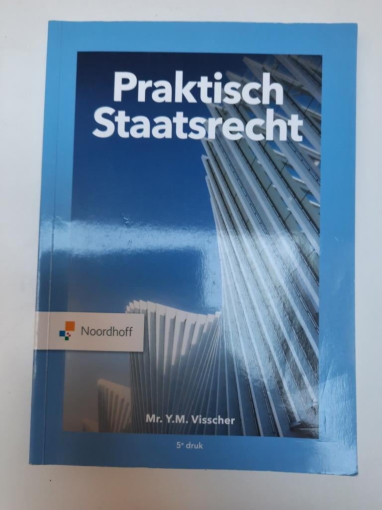 Praktisch Staatsrecht - Mr. Y.M. Visscher, Ophalen of Verzenden, Gelezen, HBO, Mr. Y.M. Visscher