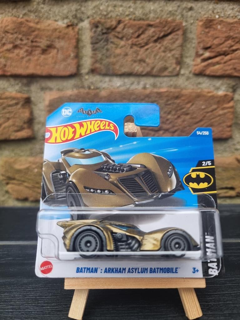 Hot Wheels Batman Arkham Asylum Batmobile 2025, Ophalen of Verzenden, Nieuw, Jongen of Meisje
