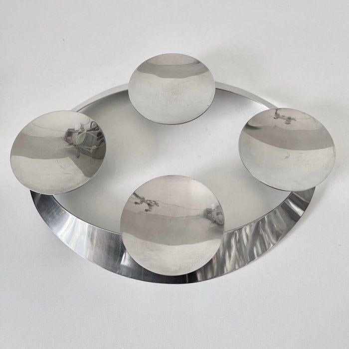Georg Jensen kandelaar, Overige materialen, Overige kleuren, Verzenden, Zo goed als nieuw