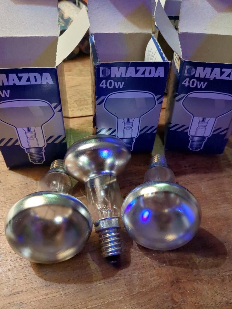 Lampen 40 watt. E14.  3x, Minder dan 30 watt, Gloeilamp, E14 (klein), Nieuw