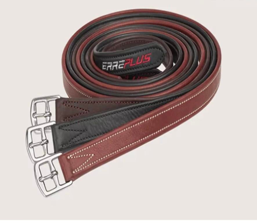 Erreplus stijgbeugelriemen cacao 135cm nieuw, Dieren en Toebehoren, Paarden en Pony's | Hoofdstellen en Tuigage, Ophalen, Nieuw
