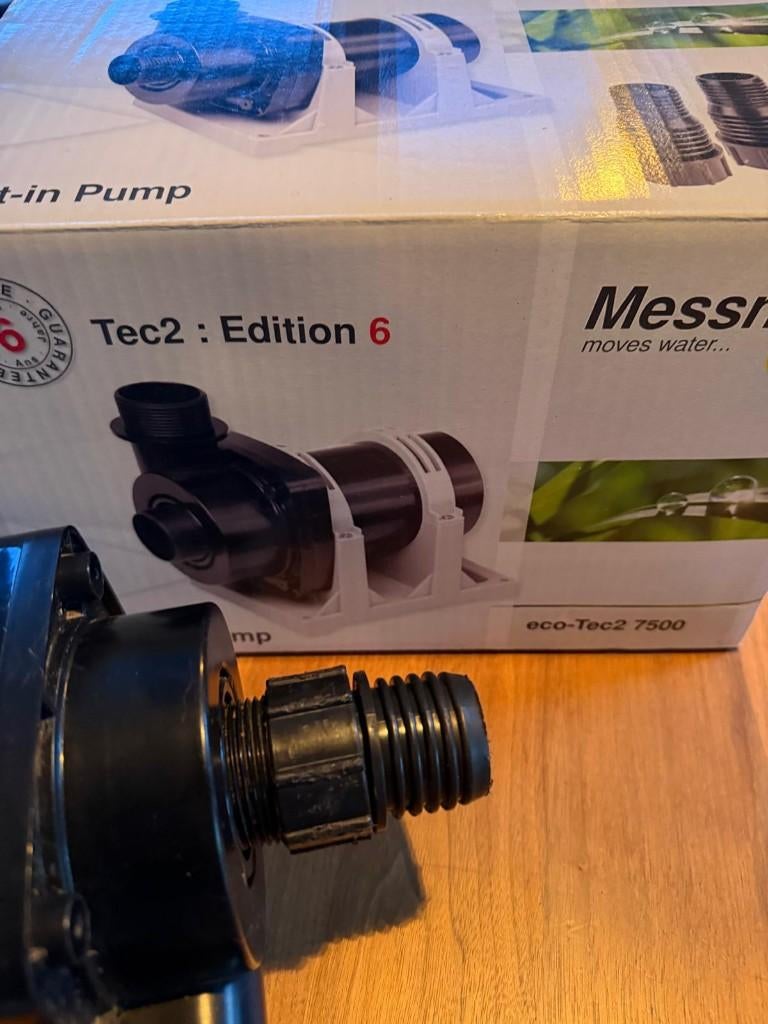 Messner eco-Tec2 vijverpomp, zo goed als nieuw, Tuin en Terras, Vijver-toebehoren, Zo goed als nieuw, Vijverpomp, Ophalen of Verzenden