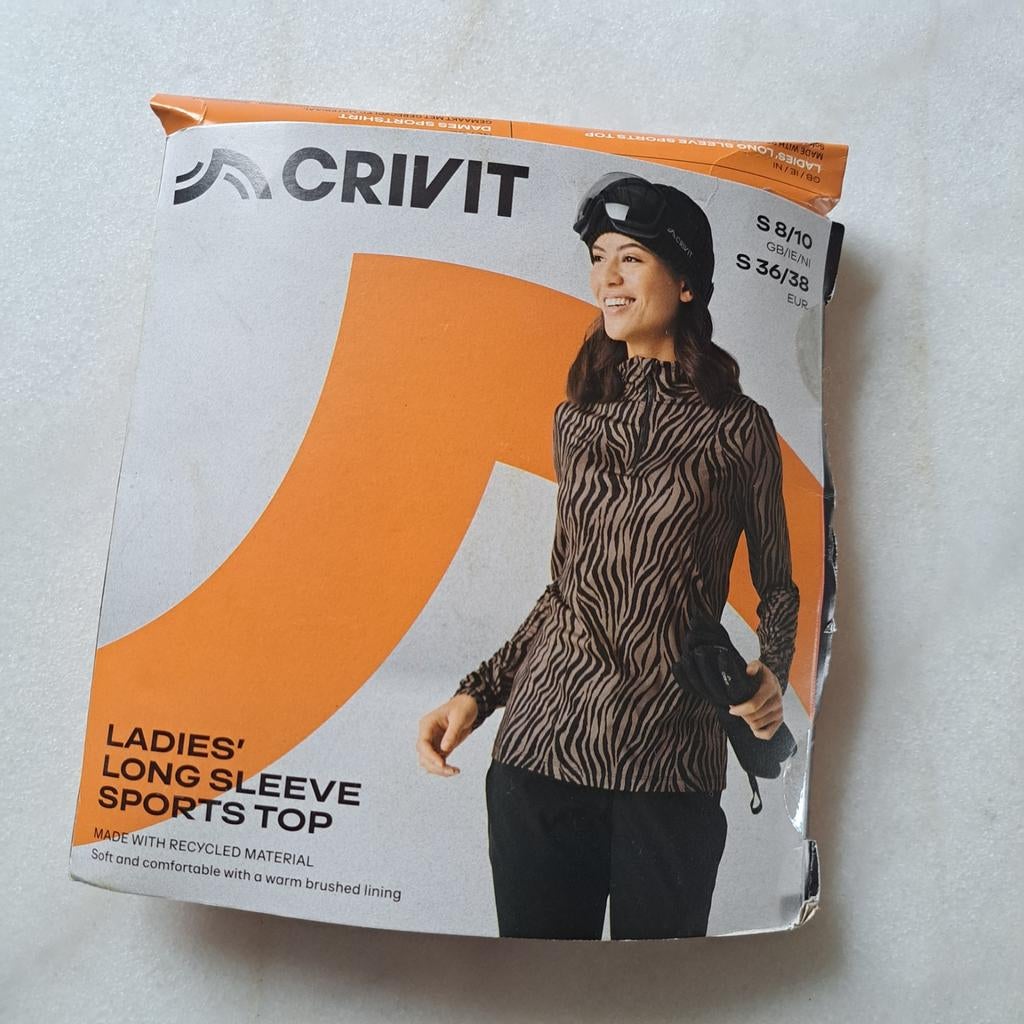 Crivit Skipully dames - nieuw in verpakking - maat 36 - 38, Ophalen of Verzenden, Nieuw, Maat 36 (S), Zwart
