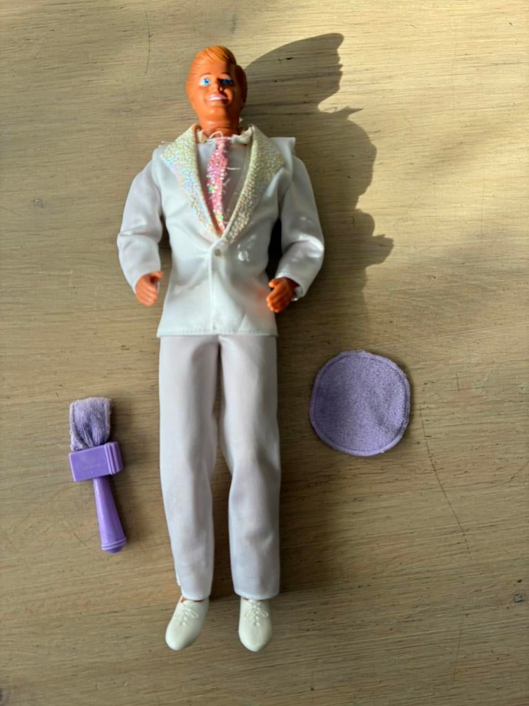 Barbie vintage Ken superstar magic dream dance #7081, Verzamelen, Poppen, Ophalen of Verzenden, Gebruikt, Pop
