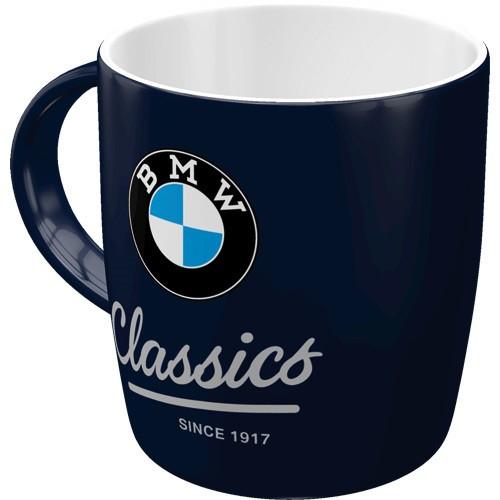 BMW Classics since 1917 reclame mok koffiebeker beker, Verzamelen, Merken en Reclamevoorwerpen, Reclamebord, Info@deconoord.nl