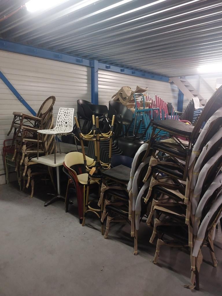 Terrasstoelen OPRUIMING acties Partijen horeca groothandel!, Tuin en Terras, Tuinstoelen, Ophalen of Verzenden