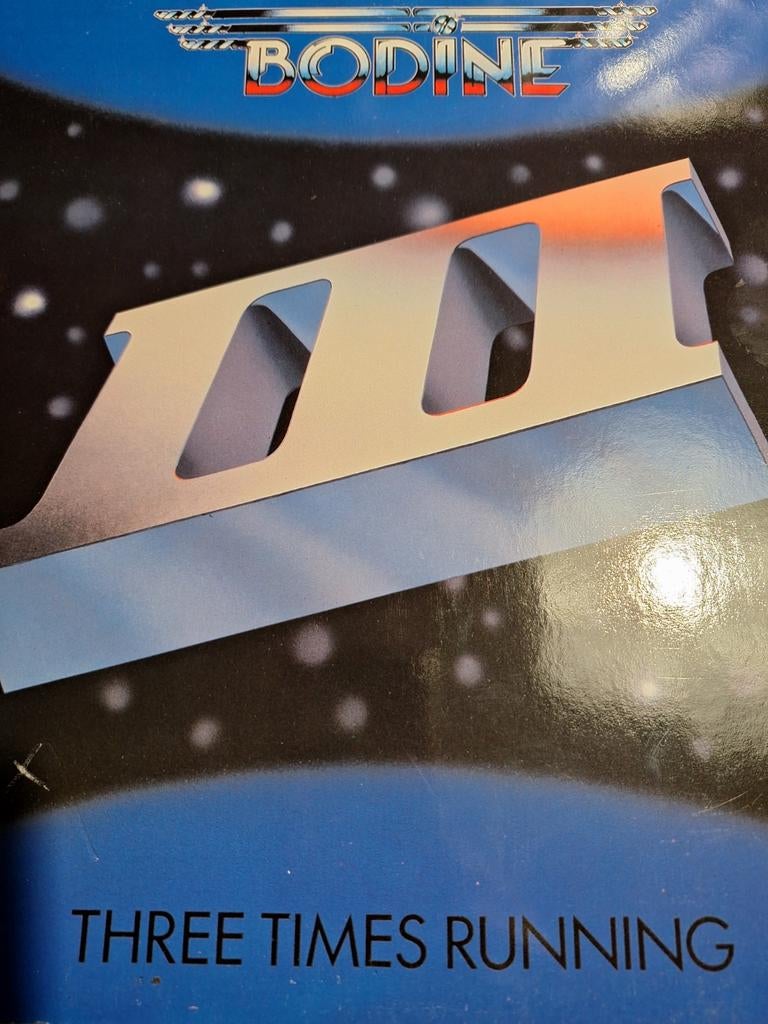Bodine: Three times running lp, Verzenden, Gebruikt